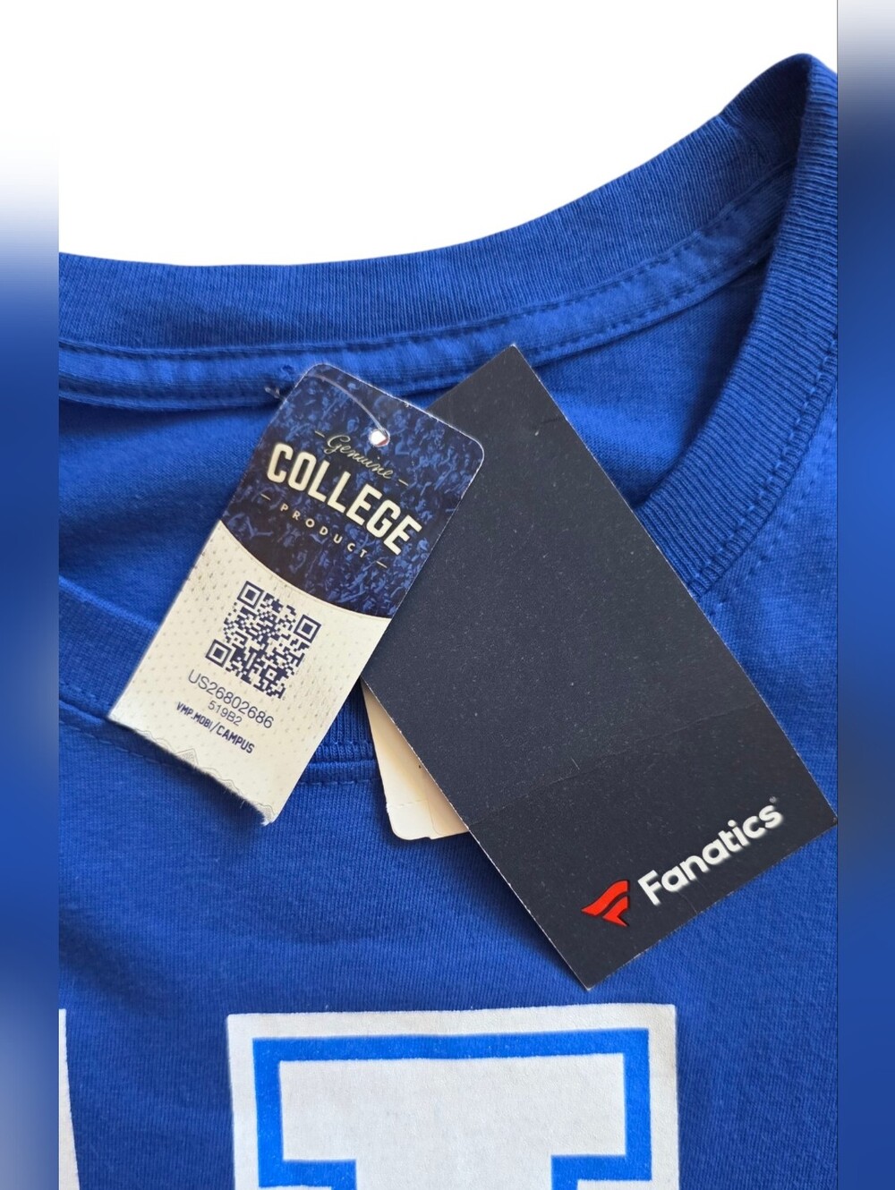 Kentucky Wildcats Small Blue Fanatics Brand New Collegiate Tee Shirt - Picture 4 of 8